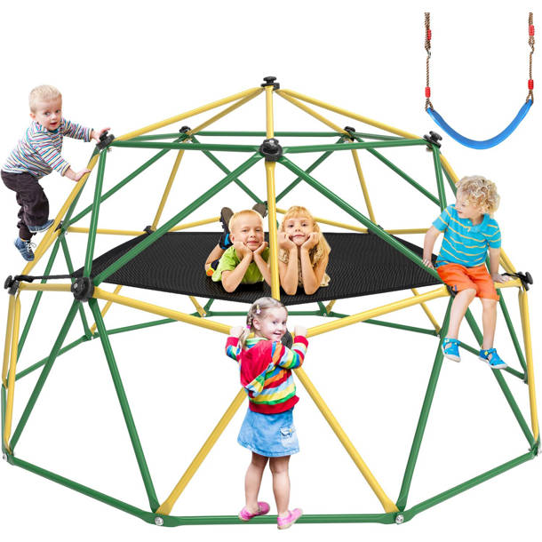 Jovego Climbing Dome Jovego 120'' W Indoor and Outdoor Metal Climbing